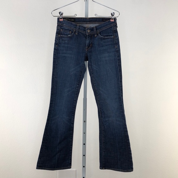 Citizens Of Humanity Denim - Citizens Of Humanity Low Waist Flare Jeans, 24